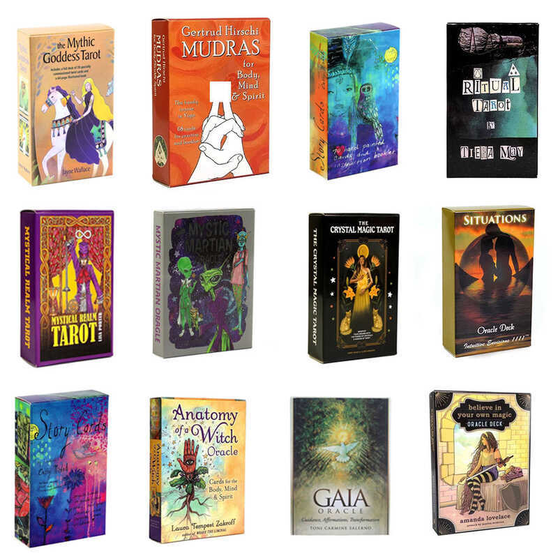 Thẻ bài Tarot Tarot Oracle English Oracle Popular Tarot Oracle Board Game