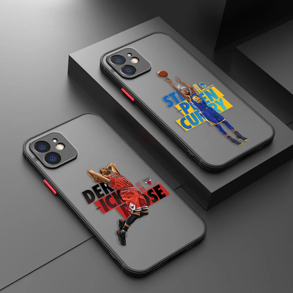 Ốp Điện Thoại Chicago Bulls Derick Worriors Stephen Curry 603C Cho iPhone 13 14 6 6S 7 8 11 12 15 16