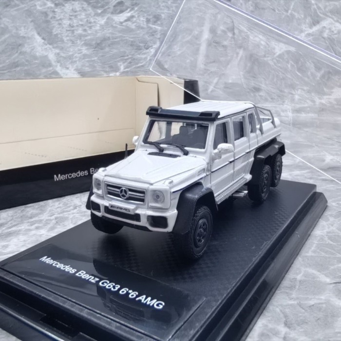 1 / 64 Mercedes-Benz G63 6X6 G-Class Pickup Nguyên Bản Hợp Kim Xe Mô Hình Người Thường Tĩnh Đồ Trang