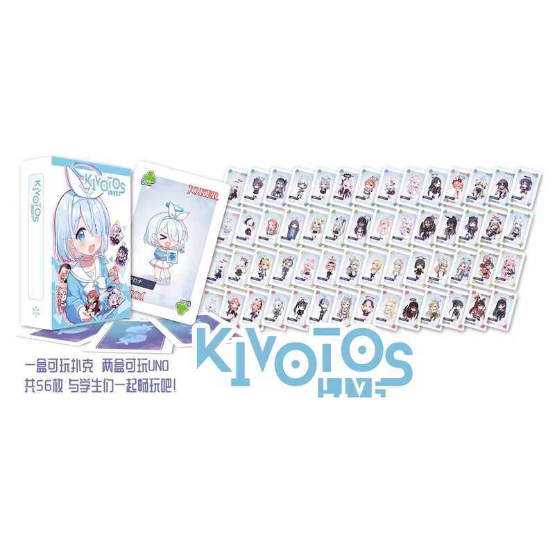 Giao Hàng KIVOTOS LIVE Azure File Azure Chơi Board Game Trò Chơi Thẻ Kép Anime Hai Chiều