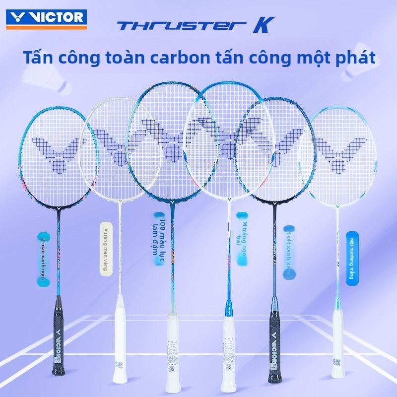 Vợt cầu lông Victor Victory Little Hammer chính hãng Victor, sợi carbon siêu nhẹ, lực căng cao, thân