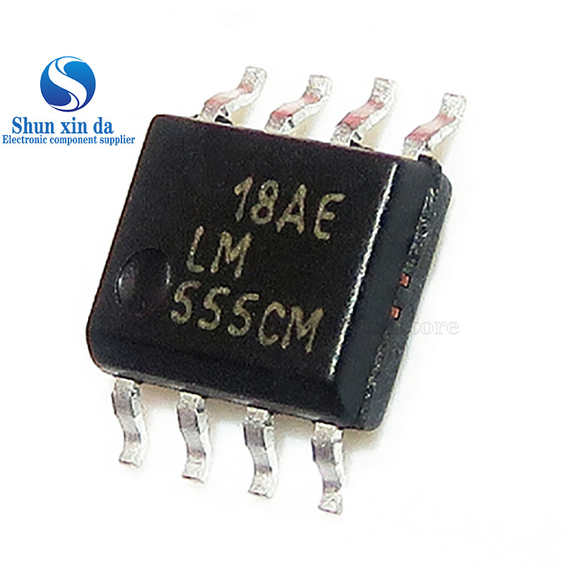10 CÁI LM555CM SOP-8 LM555CMX SOP8 LM555 đồng hồ thời gian thực chip mới nguyên bản Còn hàng