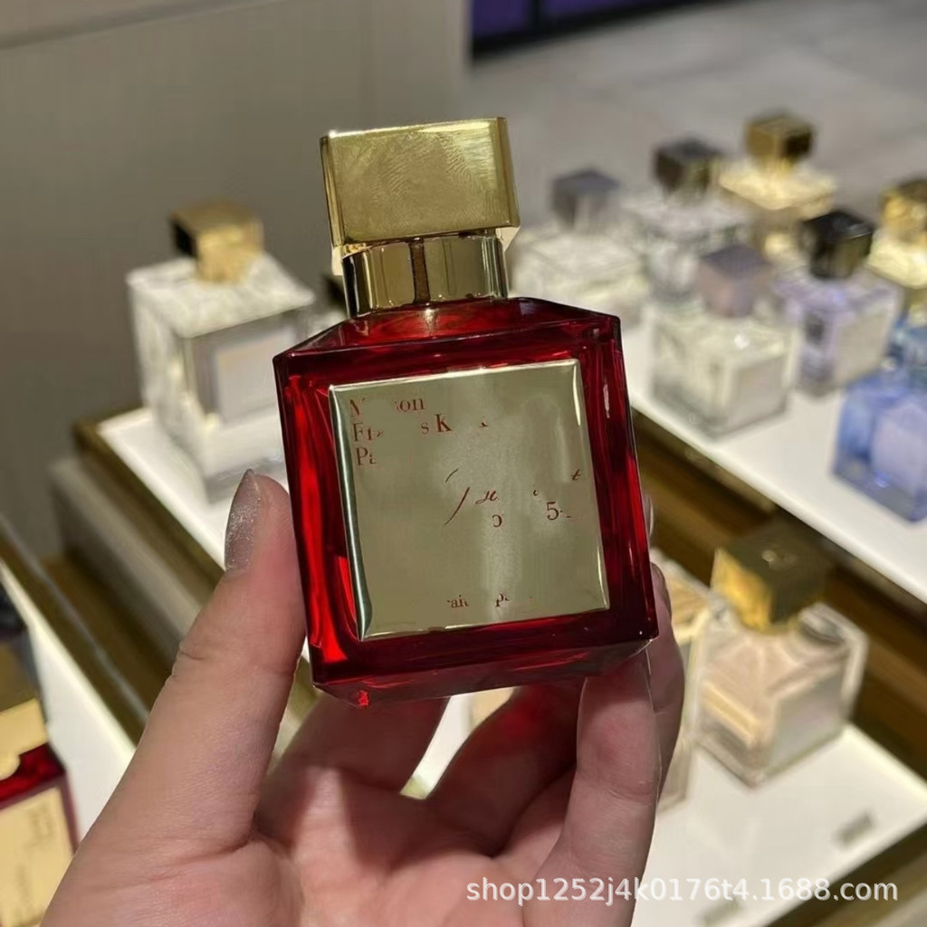 Bắn thật❤ Việt Nam beccarat Rougemfk Gian 540 Nước hoa Crystal Red Nước hoa One Rose 77f