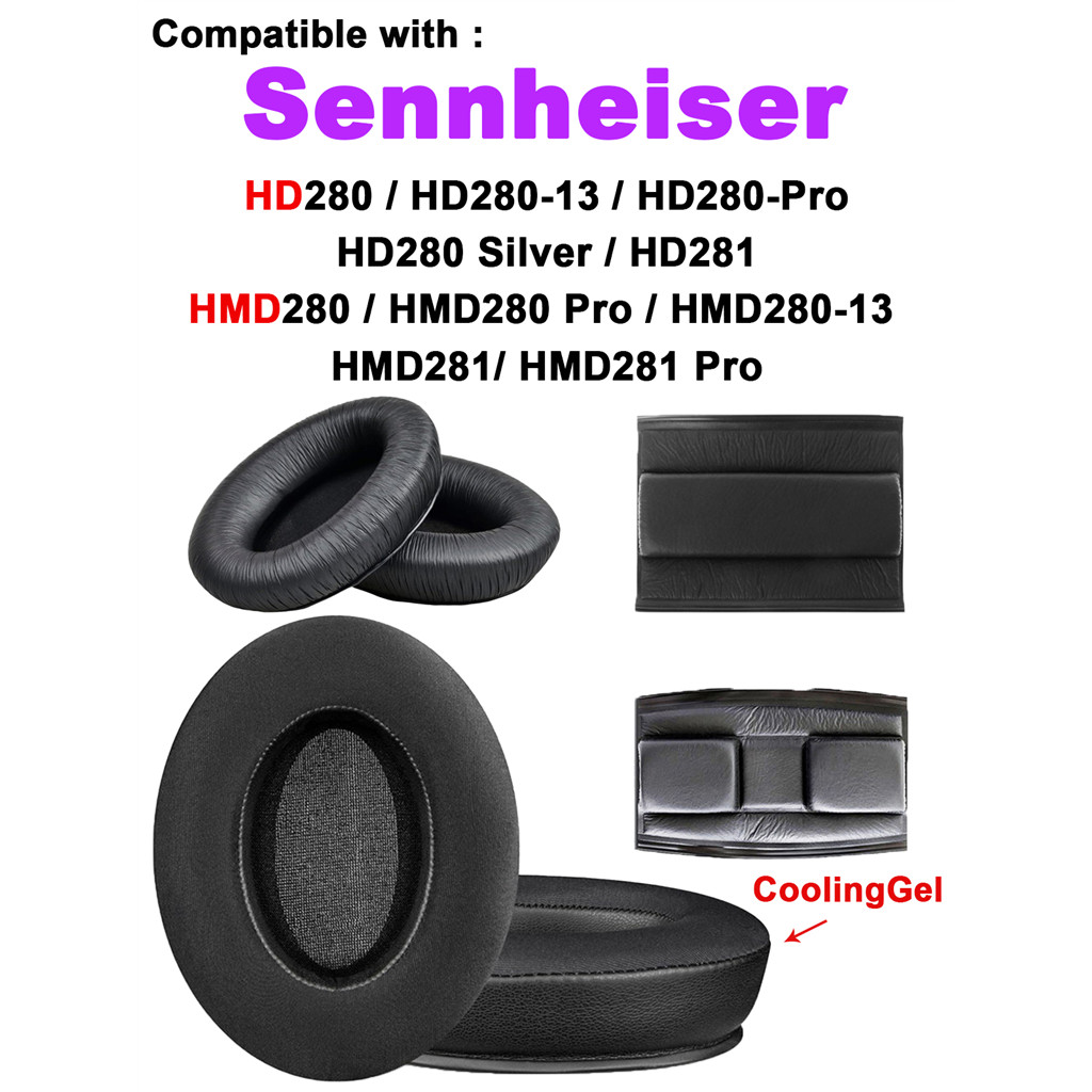 Thích hợp cho Sennheiser HD280 / HD280-13 / HD280-Pro / HD280 Bạc / HD281 / HMD280 / HMD280 Pro / HM