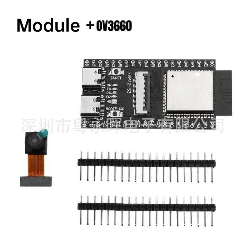Bảng phát triển CAM ESP32-S3 N16R8 WiFi + Mô-đun Bluetooth OV3660 Camera