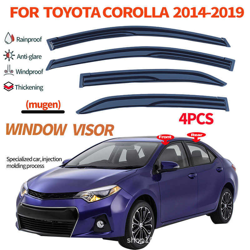 Thích hợp cho sửa đổi kính chắn mưa Toyota Corol Mugen Corol Mugen 14-19