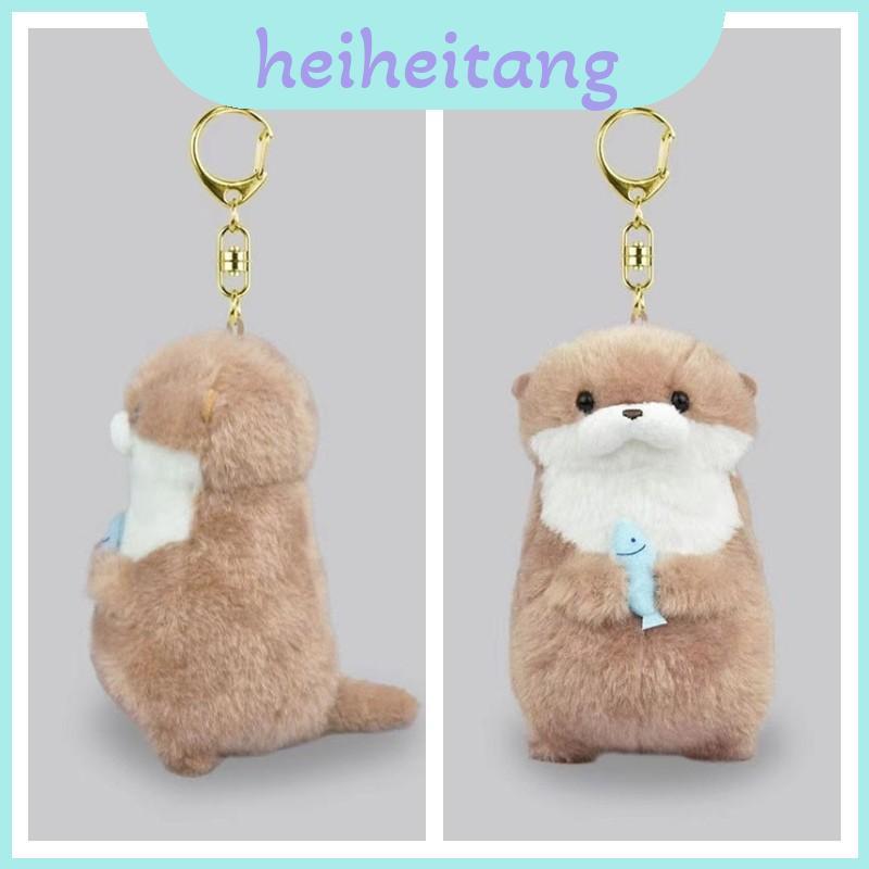 Otter Cầm Amuse Cá Búp Bê Sang Trọng Đáng Yêu Cho Bé Gái Có Thể Được Sử Dụng Làm Quyến Rũ Một Túi