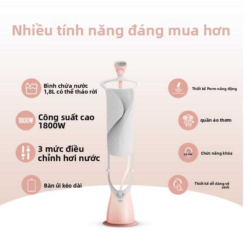 [Philips] Máy cho quần áo, bàn ủi treo gia dụng, máy là hơi nước nhỏ gọn GC558