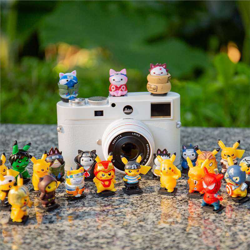 JN Sáng Tạo Hoạt Hình Thích Hợp Cho Fuji Camera xs20 Sony a7m4 Canon r50 Nikon z30zfc Hot Shoe Vận C