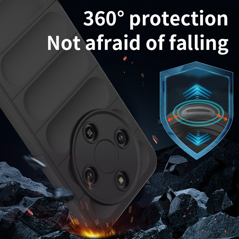 Ốp điện thoại silicon mềm chống sốc TPU cho Honor X9d/X9c/X9c Smart/X9b