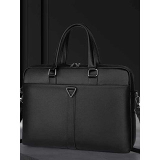 2025 Business Briefcase Dung Tích Lớn Nam Messenger Túi Máy Tính Màu Đen Đi Công Sở Chuyến Đi Túi Xách