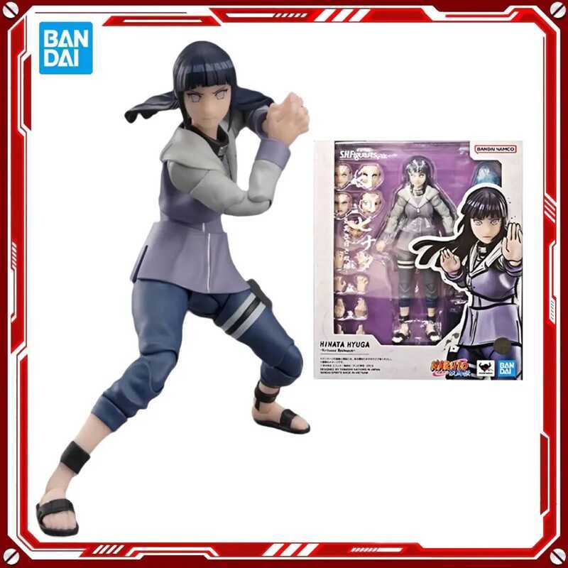 Mô nhân vật anime Naruto của Bandai, Hinata Hyuga Virtuous Byakugan, đồ chơi SHF, mô hình lắp ráp, q