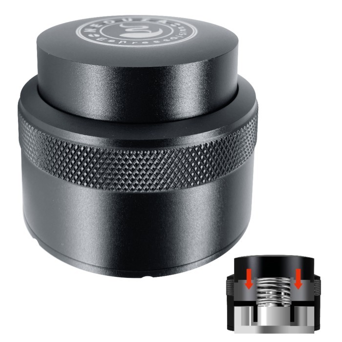 NEOUZA Espresso Palm Push Type Powder Hammer 49 / 51 / 53 / 58mm Barista Tool Tích hợp lò xo bằng th