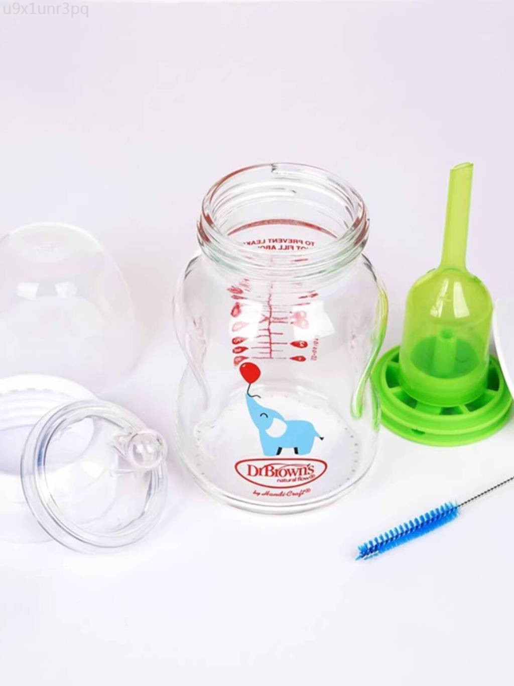 [Ảnh thật/Sẵn] Bình sữa đầy hơi Dr. Brown's cổ rộng PPSU thủy tinh 0-6 tháng 1 tuổi trở lên chống n