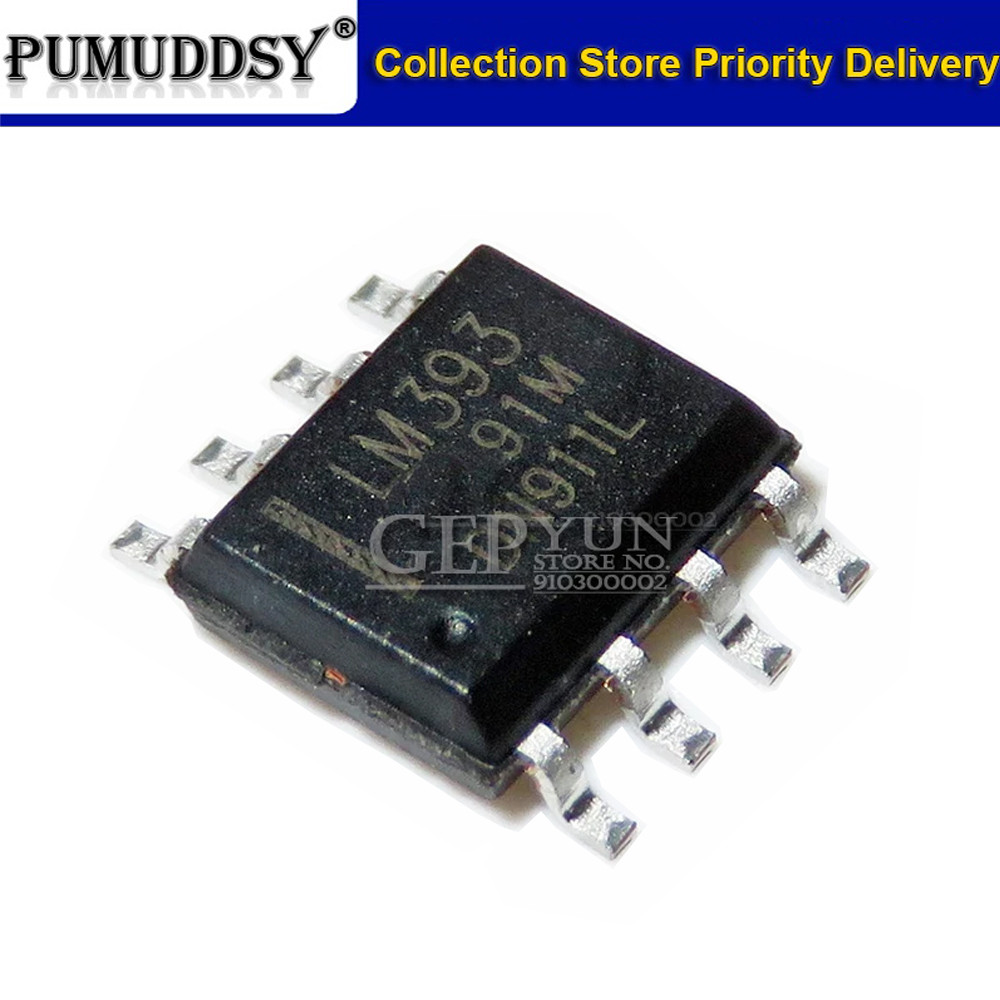 10 CÁI LM393DR LM393 SOP8 SOP LM393DT LM393DR2G SMD