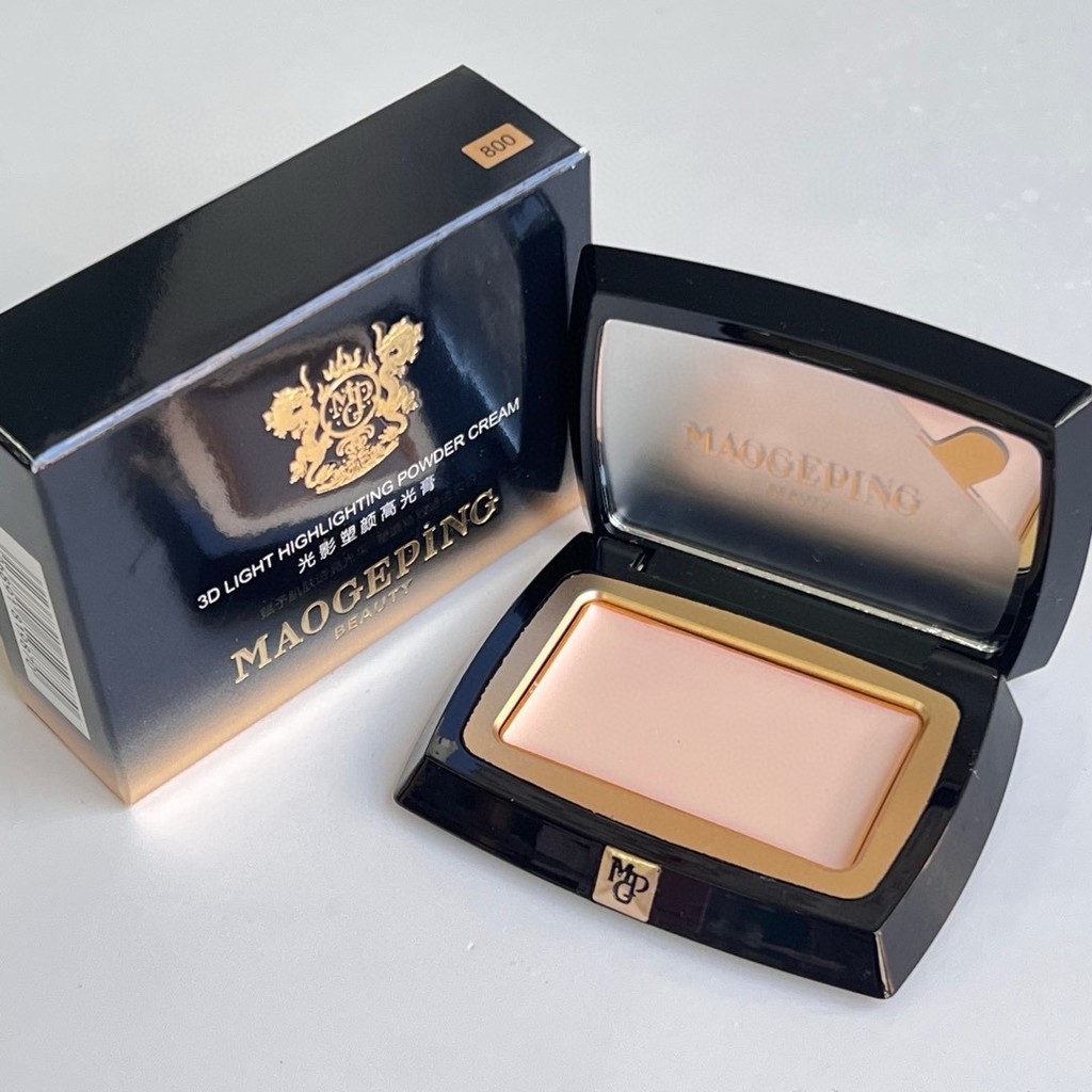 [Lựa chọn đặc biệt của Shopee] Đặc biệt / 52 kèm cọ trang điểm✔Kem làm nổi bật bóng sáng Mao Geping 