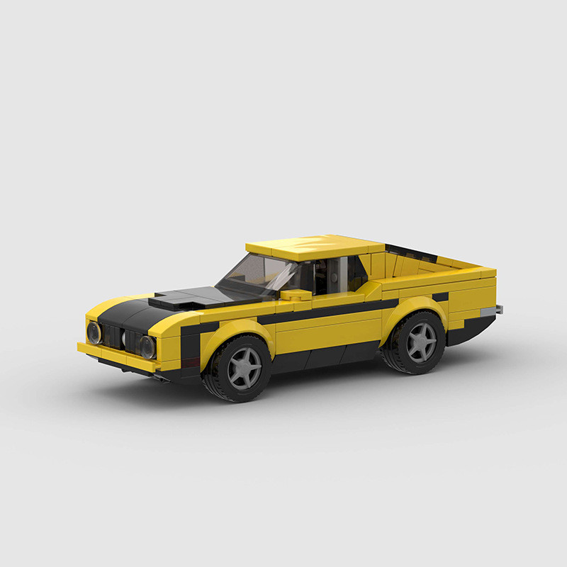 MOC Ford Mustang Mach1 Xe Thể Thao Khối Xây Dựng Đồ Chơi Dành Cho Trẻ Em Bé Trai & Bé Gái Tương Thíc