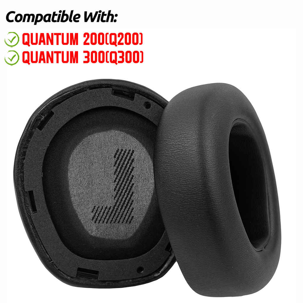 Dành Cho JBL Quantum Q300 Q200 200 300 Tai Nghe Tai Nghe Đệm Xốp Tai Nghe Bịt Tai Thay Thế Bao