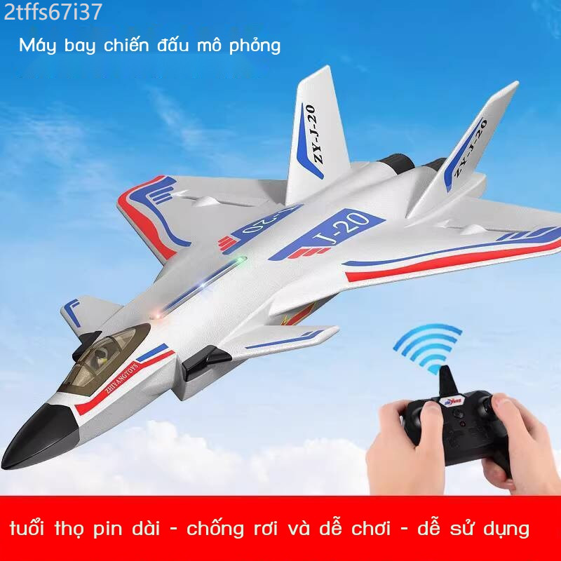 [GIÁ SỐC] Máy điều khiển từ xa không dây J20 Fighter, cánh cố định EPP, máy bay bọt chống va chạm,