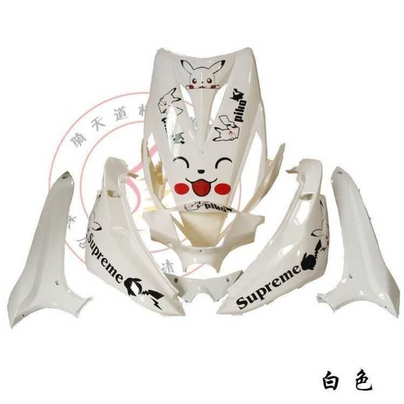 Xe Máy Điện Gy6 Độ Vỏ Train, Phiên Bản Pikachu Ghost Fire Gen 1 Nổi Tiếng Trên Mạng, Bộ Sơn Ngoại Th