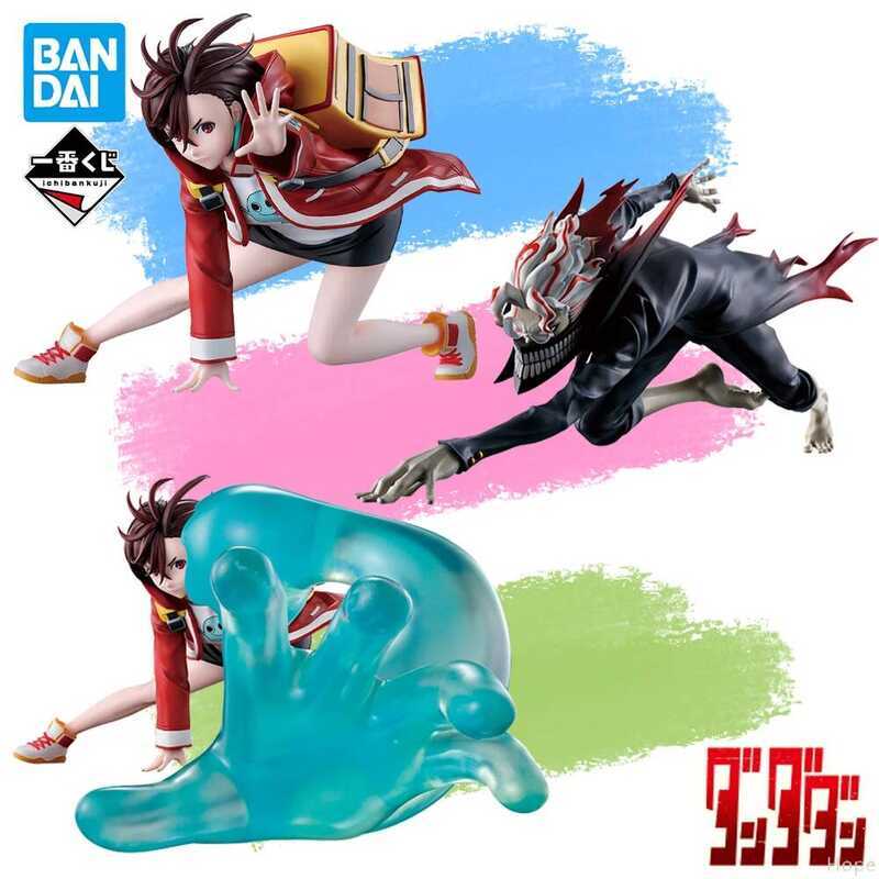 Còn hàng, hàng BANDAI Ichiban Kuji DA DAN House of Curses Ayase Momo Transformed Okarun Figure Anime