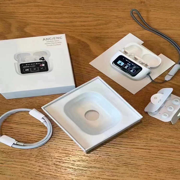 Tai nghe Bluetooth A9Pro Màn hình cảm ứng Tuổi thọ pin dài Khử tiếng ồn Tai nghe không dây trong tai