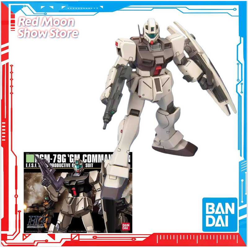 Bandai Có Hàng HGUC 046 1/144 GM COMMAND Commander Type Mô Hình Lắp Ráp Đồ Chơi Quà Tặng Anime Figur