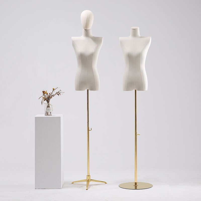 Manơcanh ngực phẳng, vai phẳng Quốc dùng để trưng bày áo, manơcanh cửa hàng quần áo nữ kiểu Hàn Quốc