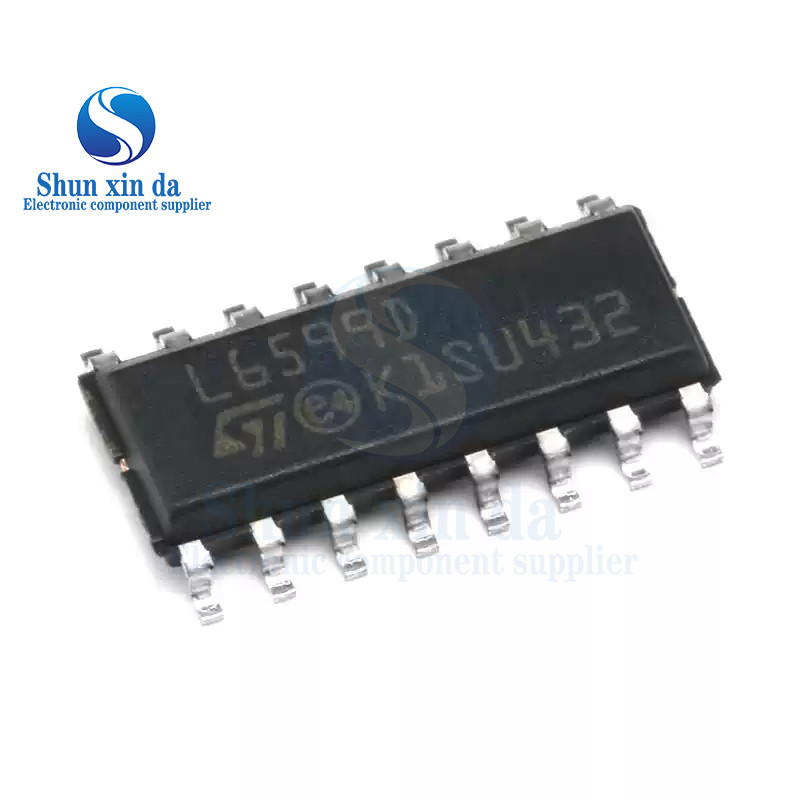 5 CÁI L6599DTR L6599AD L6599ADTR L6599 SOIC-16 Bộ điều khiển chuyển mạch Hi Vlgg Bộ điều khiển cộng 