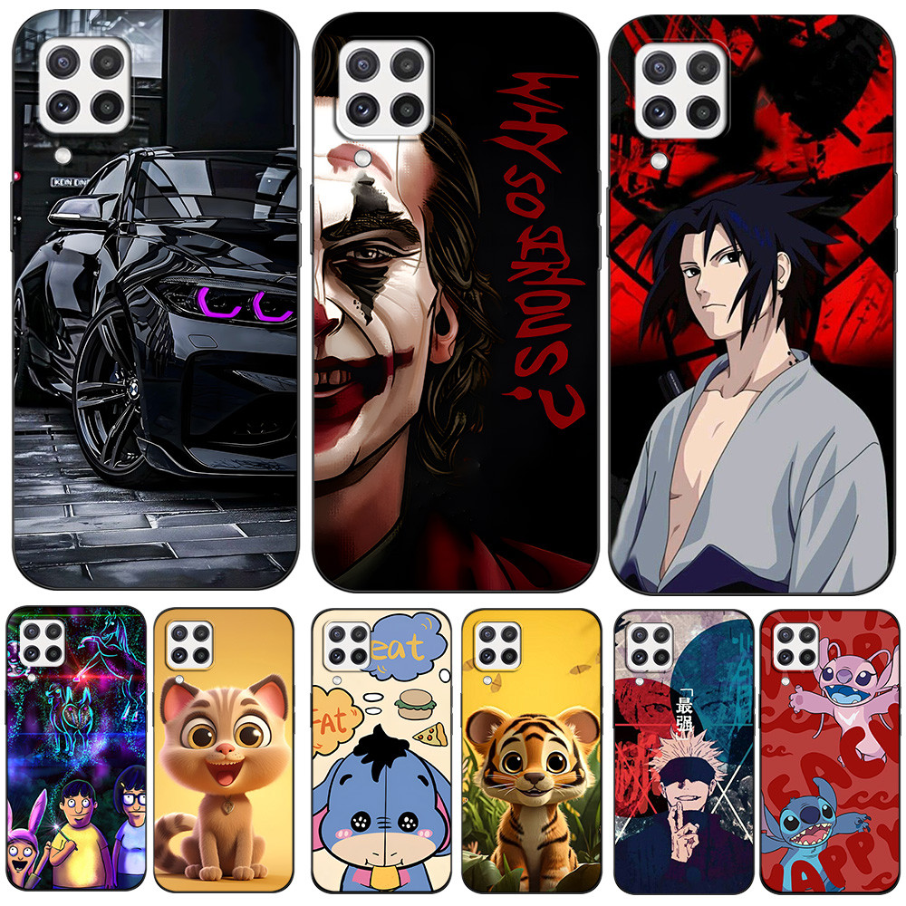 Dành Cho Samsung A22 4G Ốp lưng 6.4inch Ốp Lưng Cho Samsung Galaxy A22 4G GalaxyA22 A 22 Đen tpu Ốp 