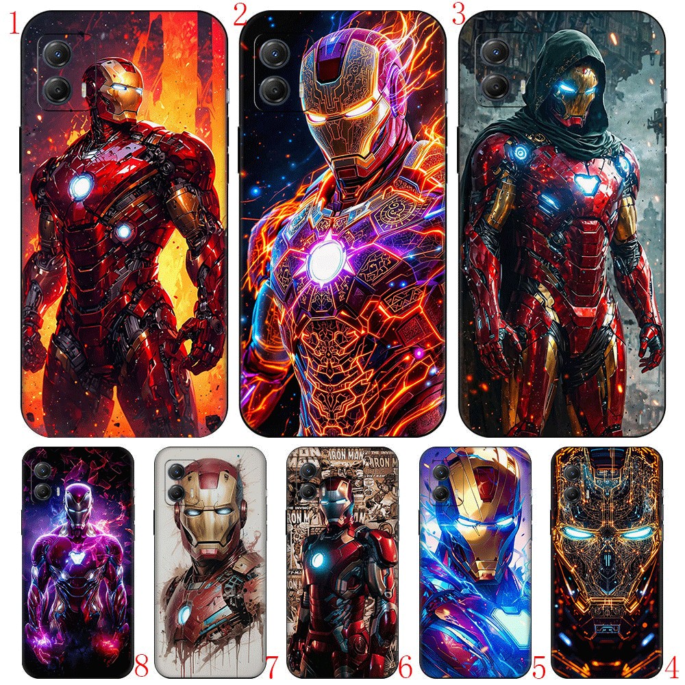 Moto E7 POWER Plus E7i power E20 E13 E22 E22i E40 TPU Ốp điện thoại Vỏ bảo vệ mềm Superman Iron Man
