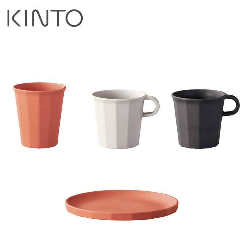 KINTO Alfresco Series Sợi Tre Nhựa Cốc Cà Phê Cốc Nước Đĩa Ăn Ngoài Trời Di Động