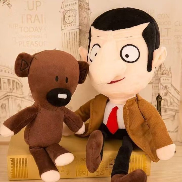 Mr. Bean Gấu bông Gấu Bean Búp bê đồ chơi sang trọng