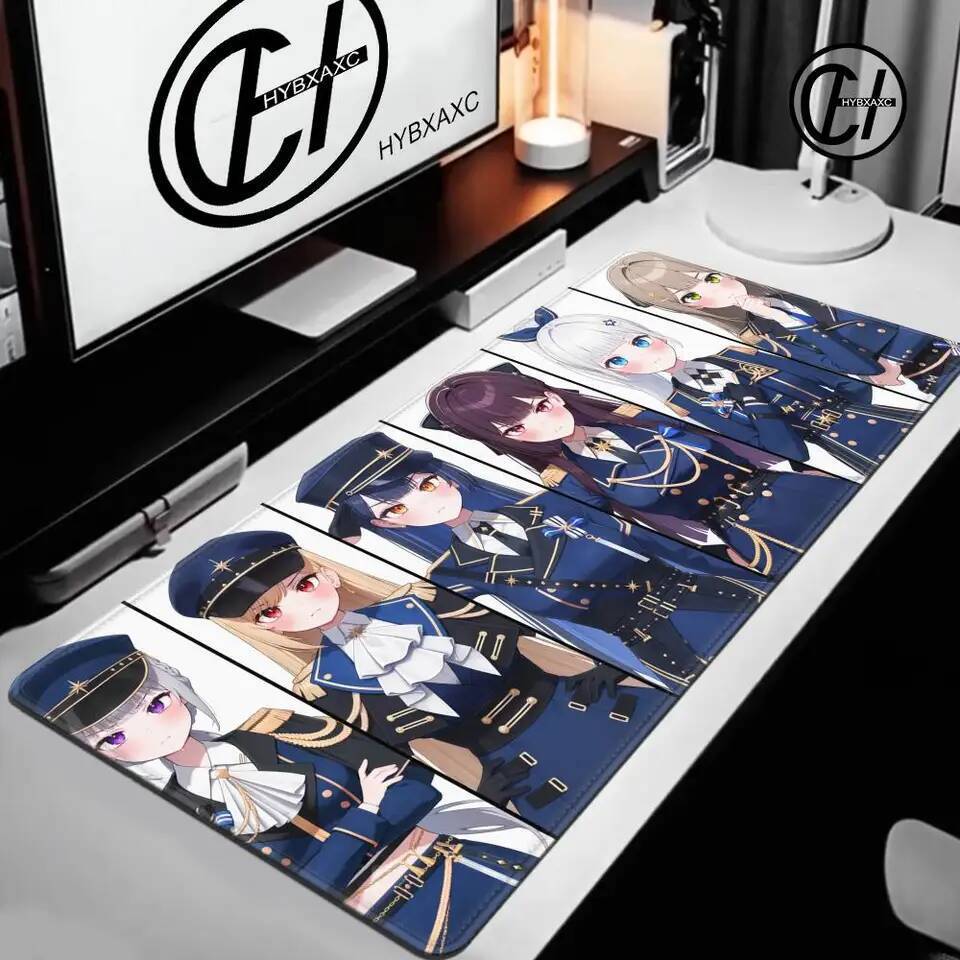 DIY Miếng Lót Chuột Dễ Thương HD Để Bàn Mở Rộng Bàn Phím Chơi Game Thảm Lớn 100x50cm XXL Gamer Mouse