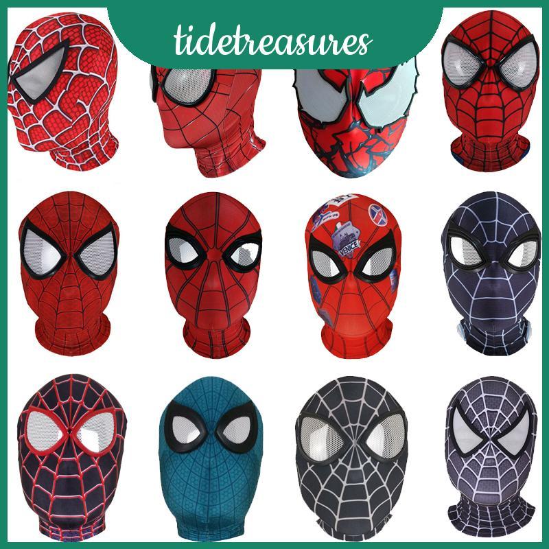 Người nhện Miles Miles Morales Mặt nạ Cosplay dành cho người hâm mộ siêu anh hùng người lớn