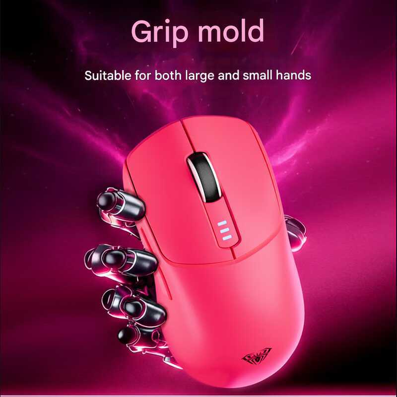 Chuột chơi game không dây Bluetooth có dây AULA-SC580 ba chế độ - Hàng chính hãng mới 100% - BH12