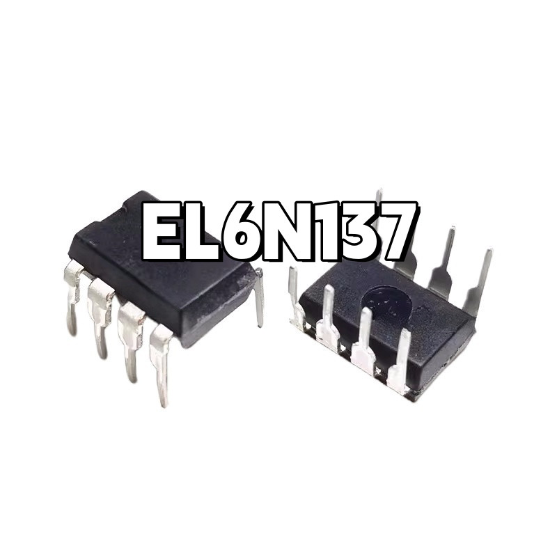 Hoàn toàn mới Nguyên bản DIP8 rễ sen tốc độ cao 6N137 EL6N137 A6N137 In-Line 8 chân