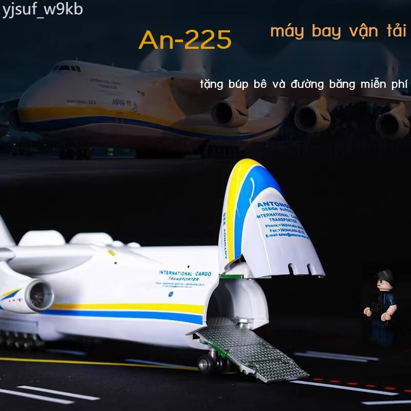[HÀNG MỚI VỀ] Mô vận tải An-225, mô hình máy bay An225 Antonov Blizzard, vật trang trí cỡ lớn.