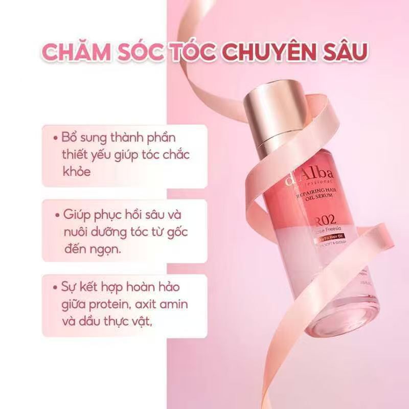 [d'Alba] Serum phục hồi và làm thơm tóc d'Alba Reparing Hair Perfume Serum 100ml