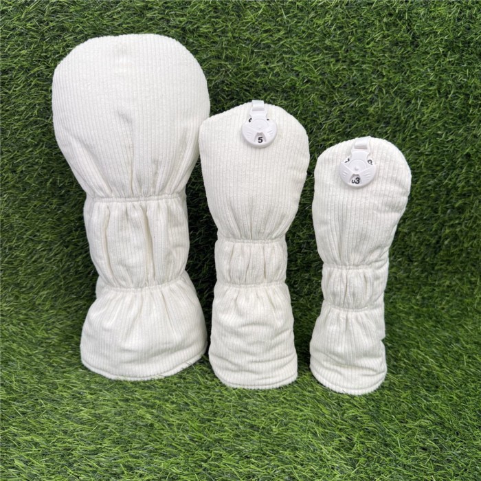 Golf Club Cover Driver Driver FW Iron Wood Club UT Head Cover Corduroy Golf Vỏ bảo vệ