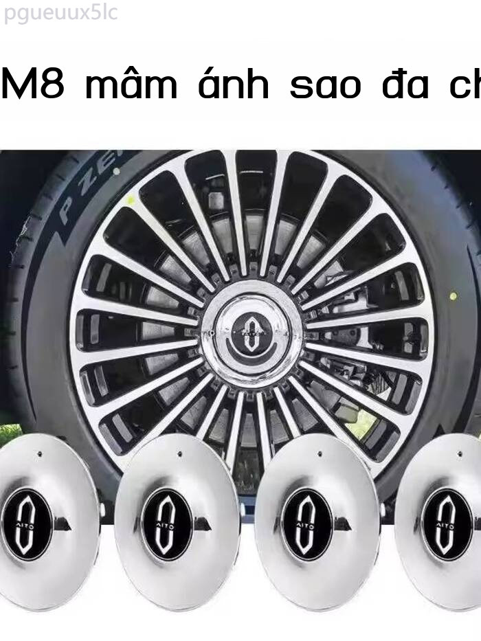 ( Sẵn) Đèn trang trí Huawei AITO M8/M9, hơi, đèn logo trung tâm mâm xe phát sáng.