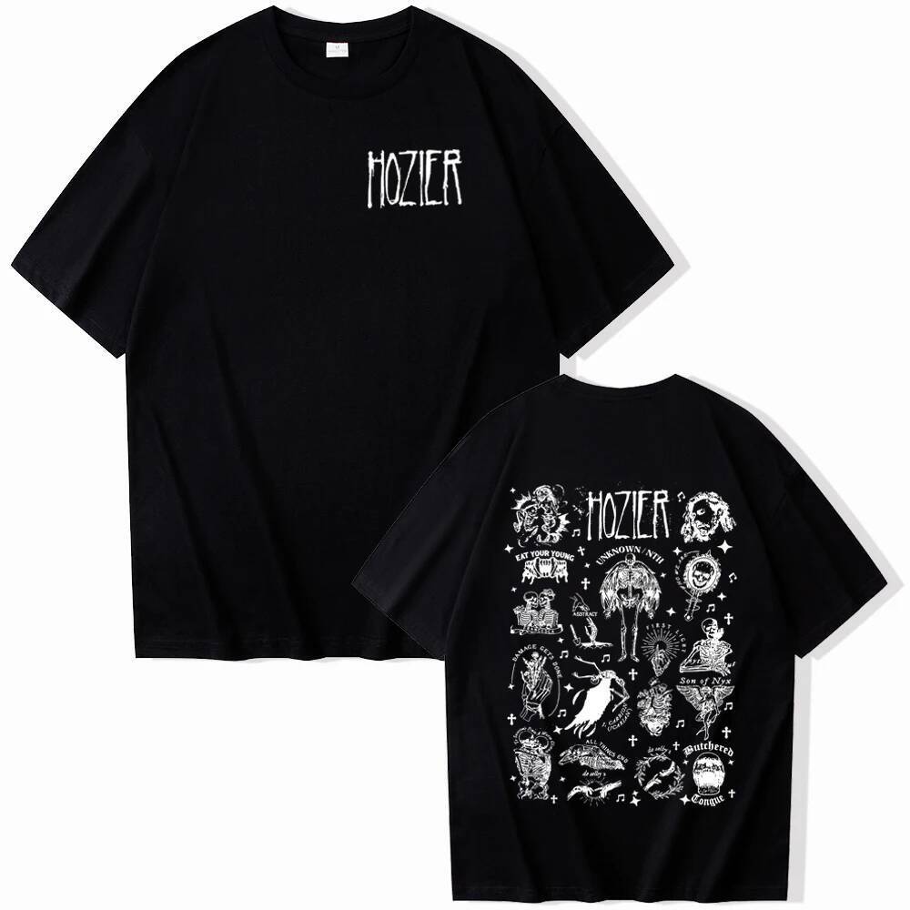 Áo Sơ Mi Hozier - Merchandise Cho Fan Cổ Tròn Unisex