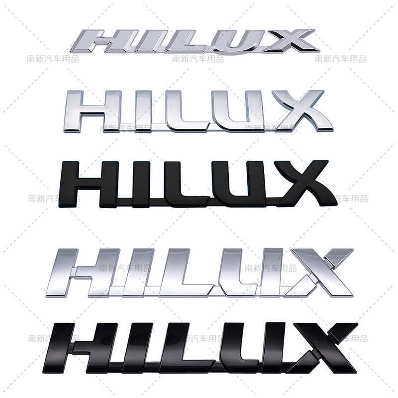 Nhãn dán thân xe HILUX Logo xe hơi HILUX