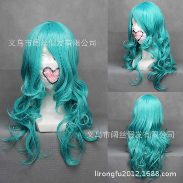 Kurosi 068A - Tóc giả anime cosplay cho nhân vật Thủy Thủ Mặt Trăng và Aquaman