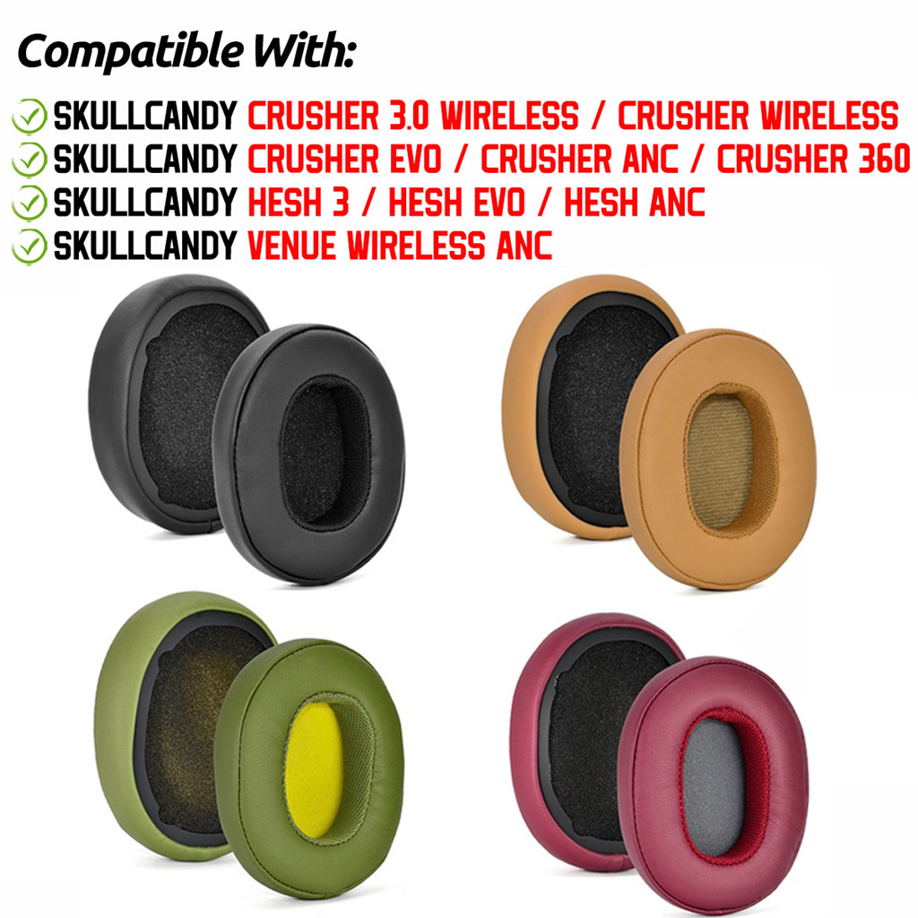 Dành Cho Máy Nghiền Skullcandy 3.0 Không Dây / EVO / ANC / 360, Hess 3 / EVO / ANC Địa Điểm Tai Nghe