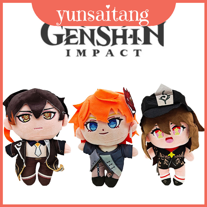 Gorou Genshin Impact Thoma Yae Miko Plushies Dễ thương có thể đeo và