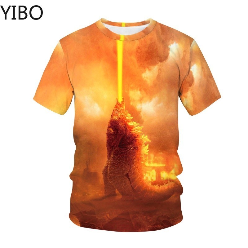 Áo thun in hình 3D Godzilla: King of Monsters Cool Children Người lớn