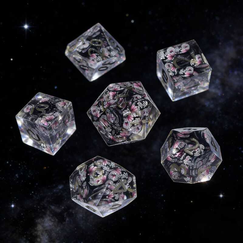 Sản phẩm mới Dạ Quang Nhựa Xúc xắc DND Board Game Dungeons and Dragons COC Cthulhu Running Group xúc