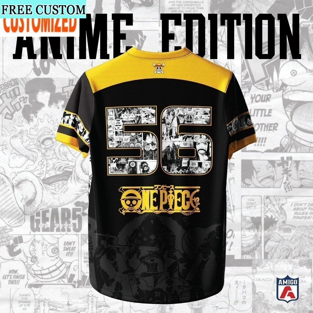 Áo thun thăng hoa 2026 Thiết kế One Piece Jersey Malaysia Viral Jersey