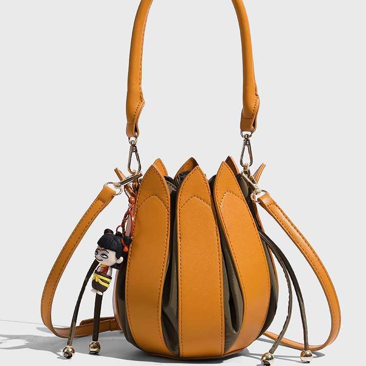 Niche Design Sense Di Động Túi Đèn Lồng Sen Dung Tích Lớn Cao Cấp Sense Túi Nhỏ Thời Trang Phù Hợp V